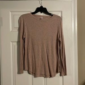 Worn once, long sleeve knit old navy sweater, perfect condition